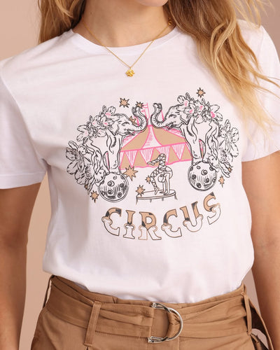 Project-White - Remera Circus
