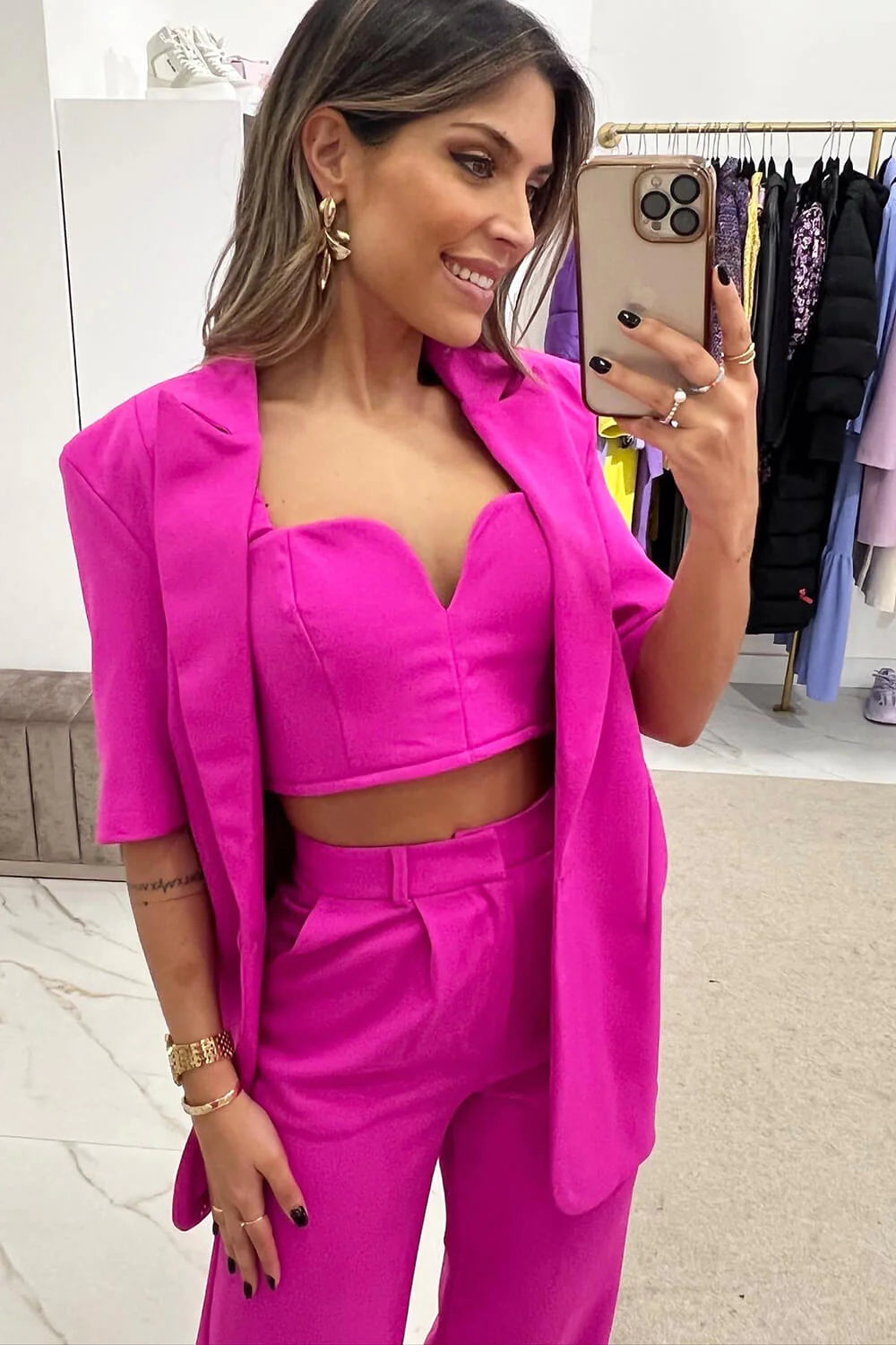 Mia Bakana - LancaPerfume - Blazer Fucsia