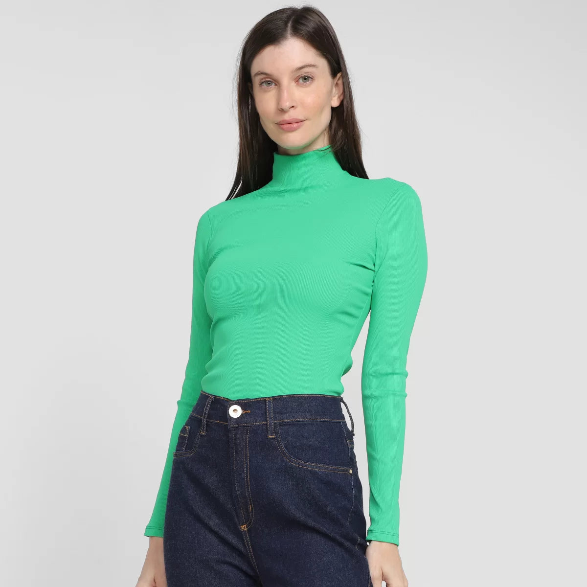 Mia Bakana - LancaPerfume - Blusa Canelada Verde