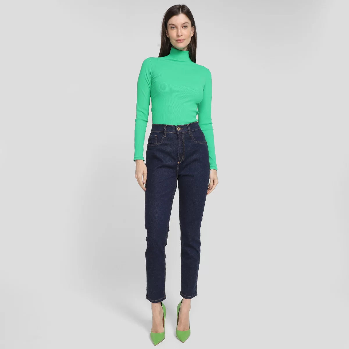 Mia Bakana - LancaPerfume - Blusa Canelada Verde