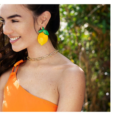 Project-White - Mechi Garay- Collar Ruma Dorado