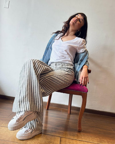 Project-White - Pantalon Aurelia Confident