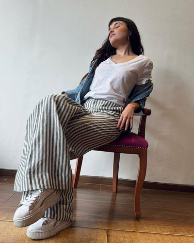 Project-White - Pantalon Aurelia Confident