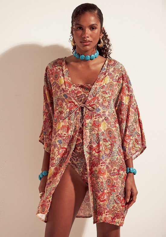 CINNTRE - Kaftan Estampado