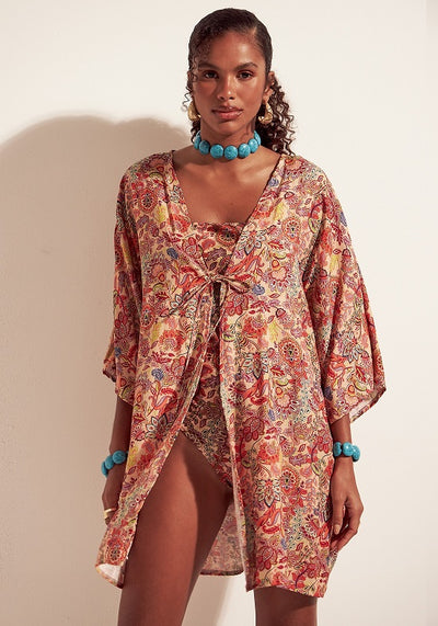 CINNTRE - Kaftan Estampado