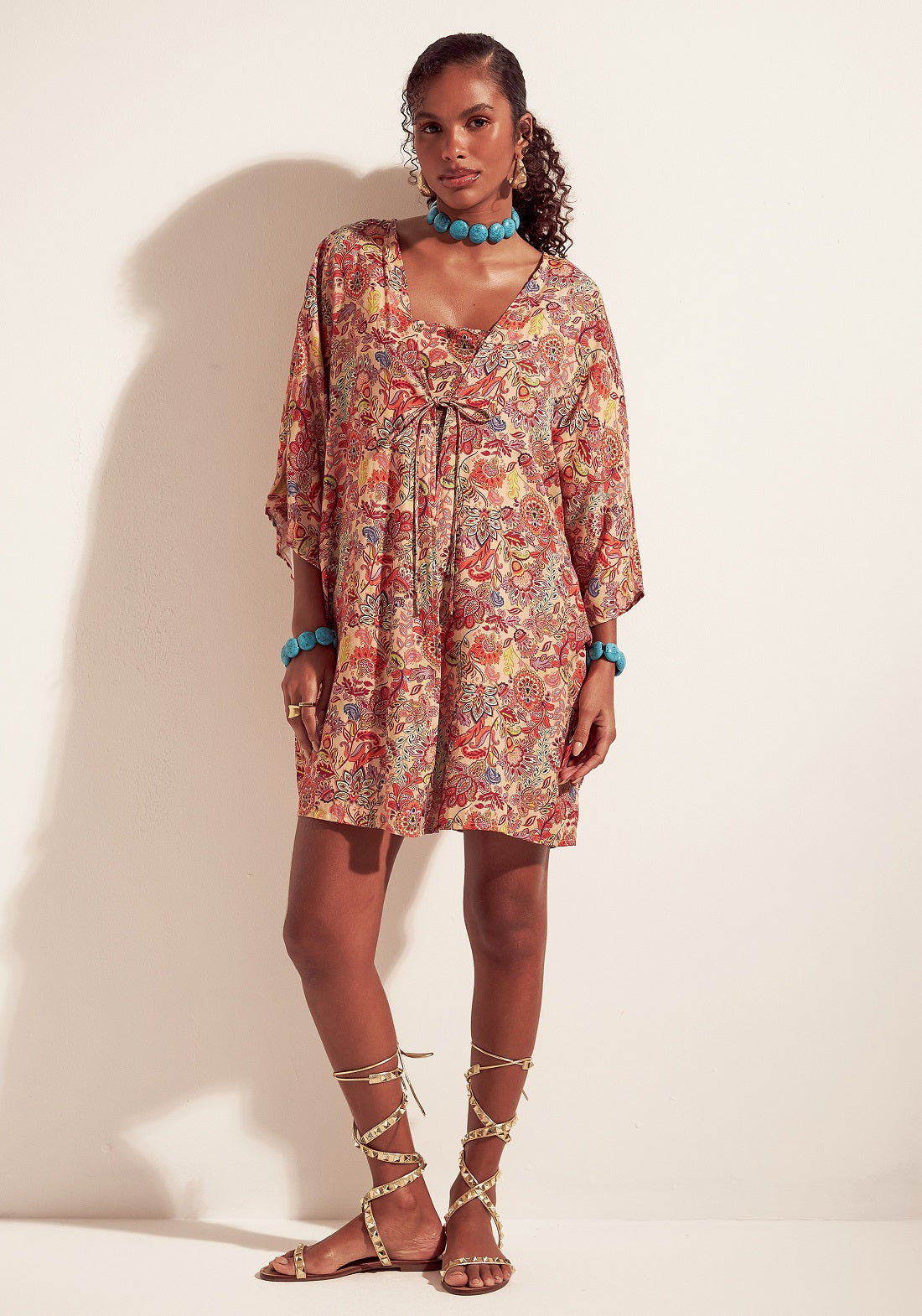 CINNTRE - Kaftan Estampado