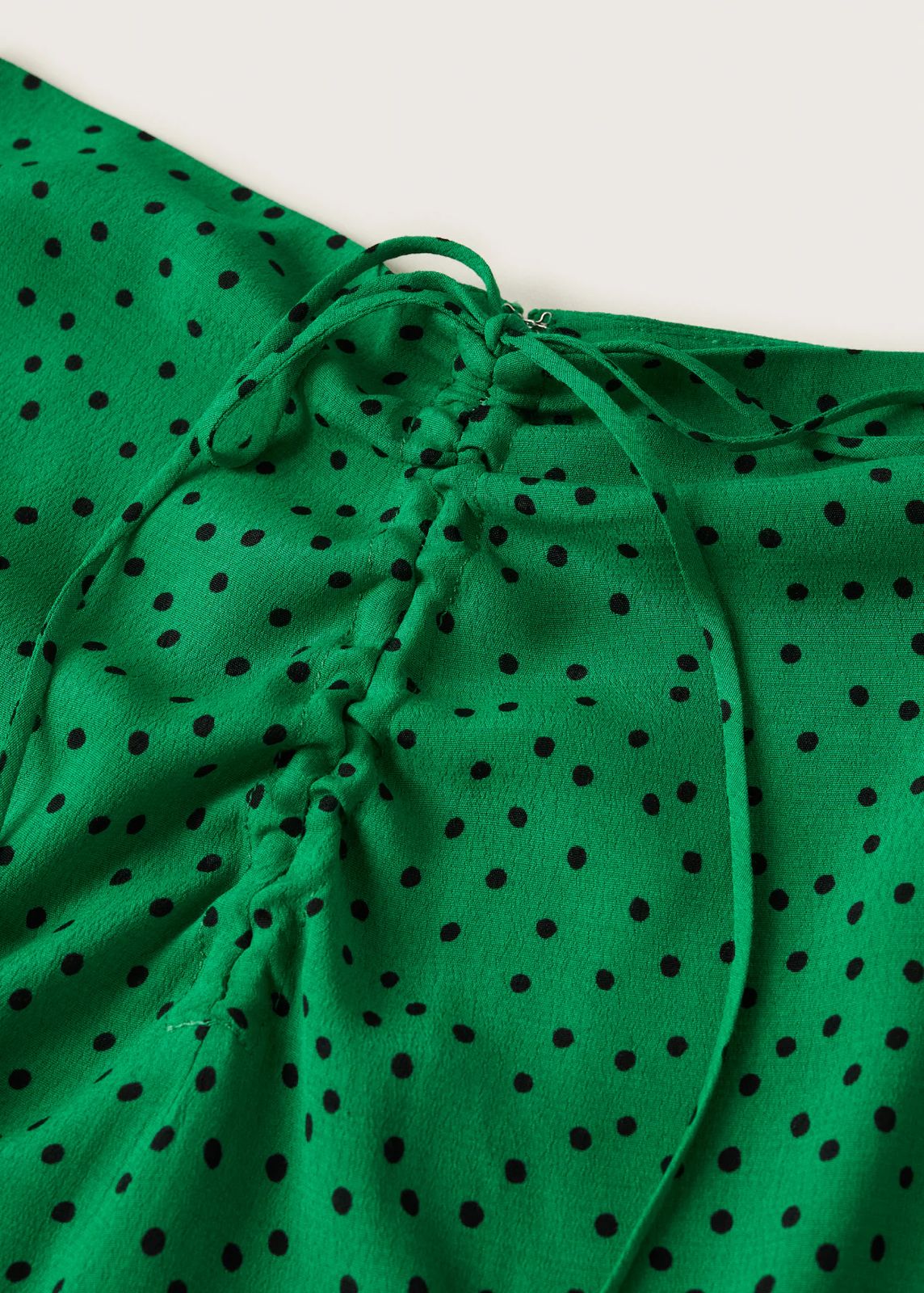 MNG - Falda estampada fruncida