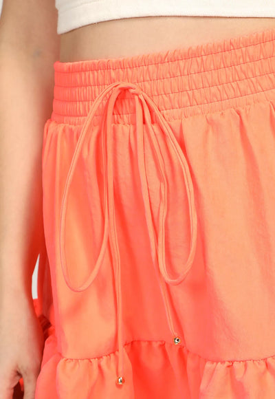 Mia Bakana - LancaPerfume - Falda Salmon