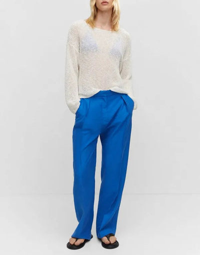 MNG - Pantalon Ela Azul