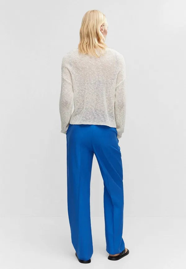 MNG - Pantalon Ela Azul