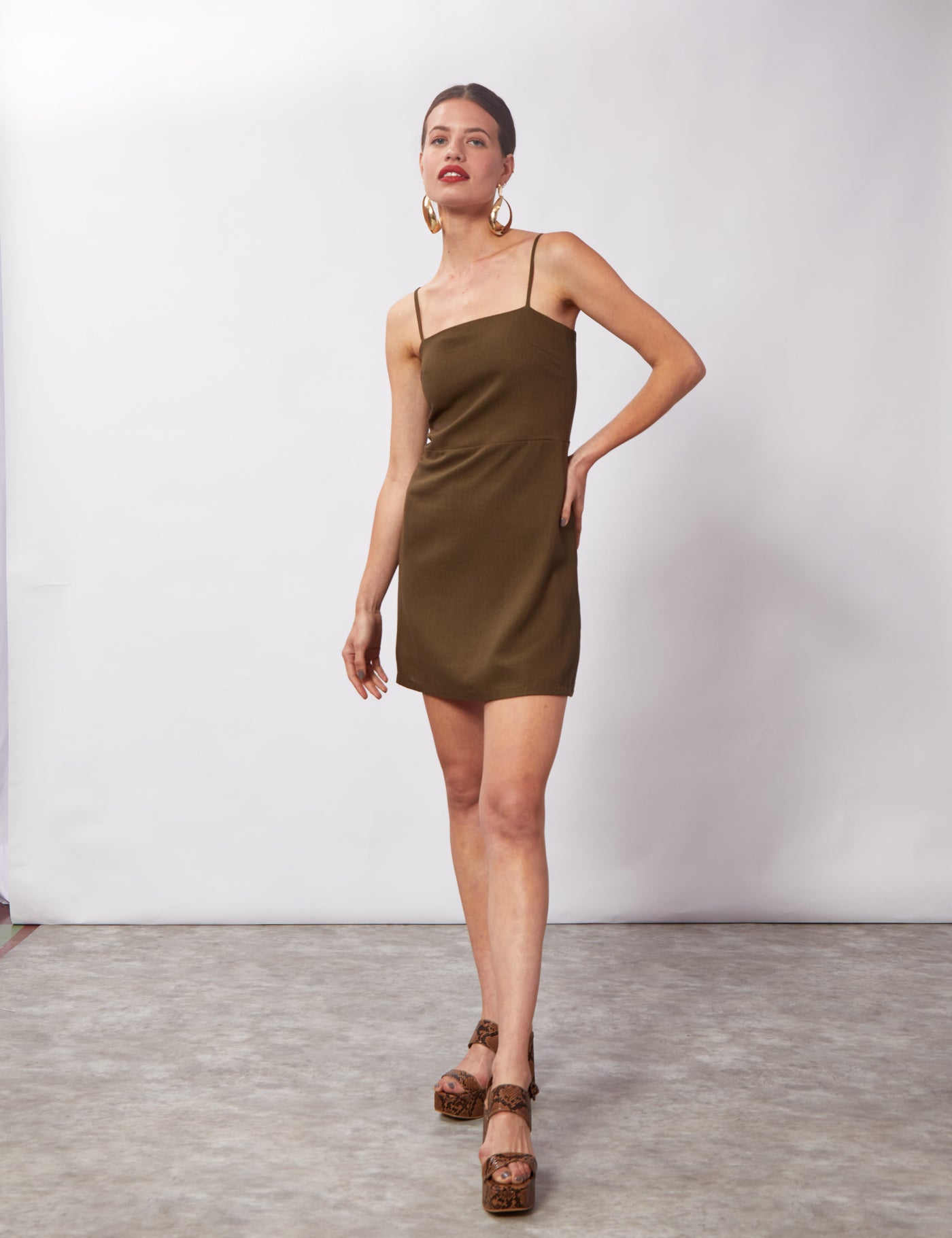 Rotunda - Vestido Shiry Olive