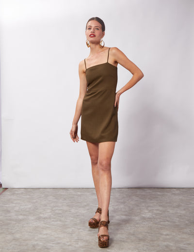 Rotunda - Vestido Shiry Olive