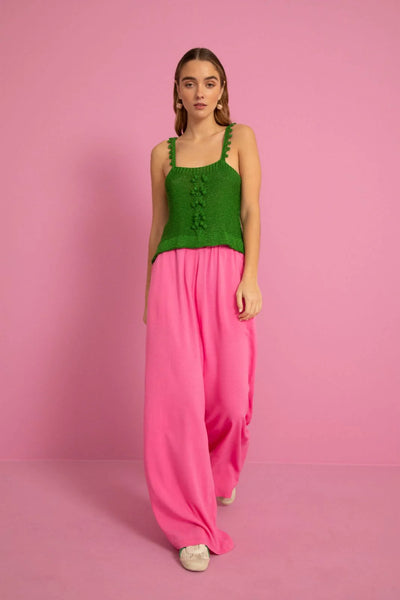 Project-White - Pantalon Electra Rosa