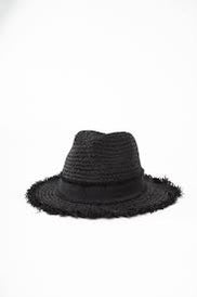 Essencials - Sombrero de Paja Negro