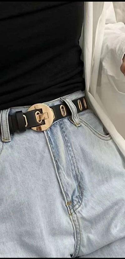Unico - Cinto Grunge negro