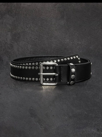 Unico- Cinturon Negro con tachas