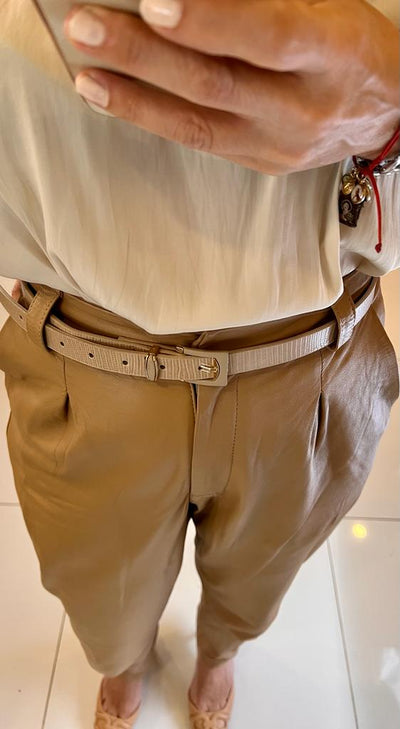 Unico - Cinturon  Beige