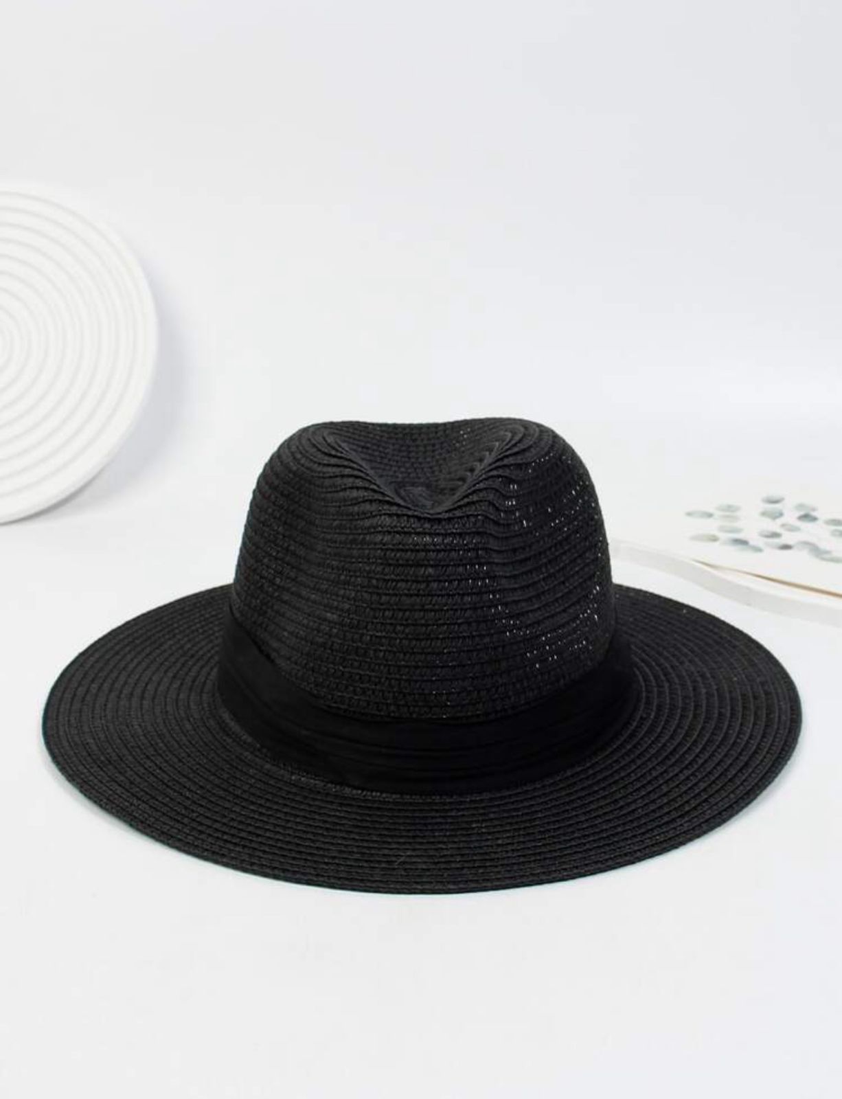 Essentials - Sombrero Panama Negro