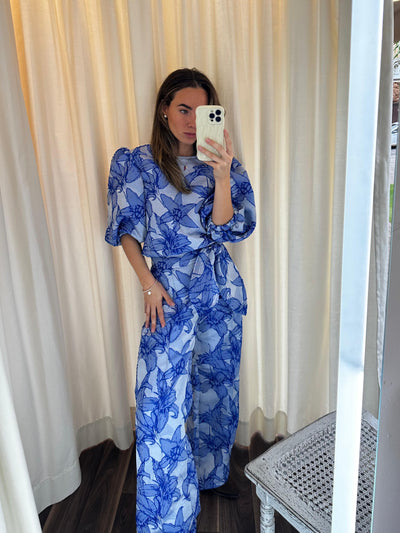 Casabianca - Conjunto Camila Brocato Azul