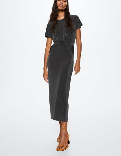 MNG - Vestido detalle nudo