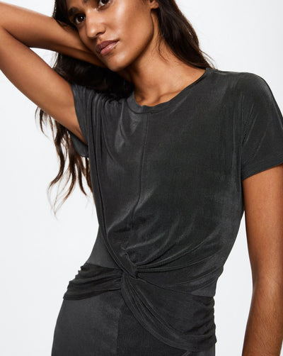 MNG - Vestido detalle nudo