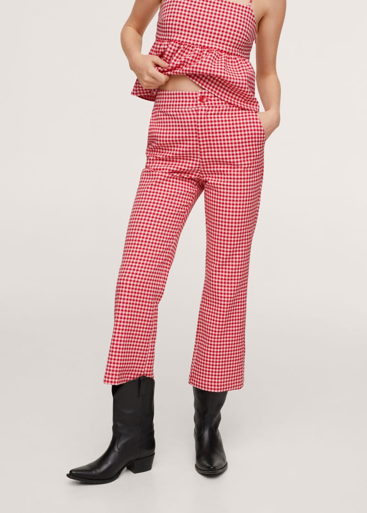 MNG - Pantalon Vichy