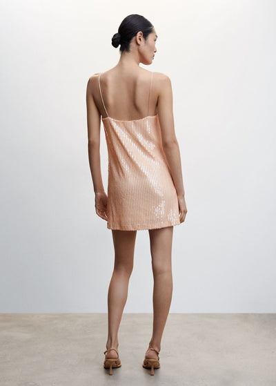 MNG - Vestido Lentejuelas