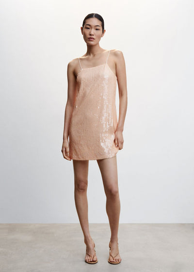 MNG - Vestido Lentejuelas