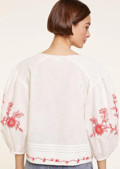 High Spirits - Blusa Boho con Borlas