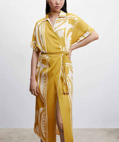 MNG - Vestido Oliva