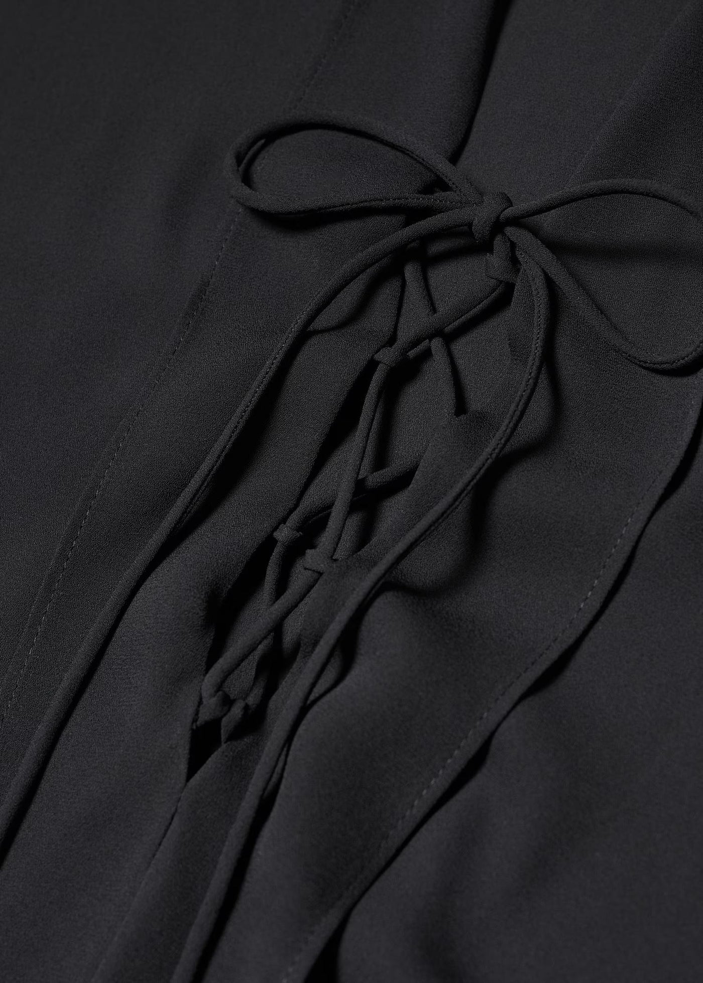 MNG - Blusa volantes lazo