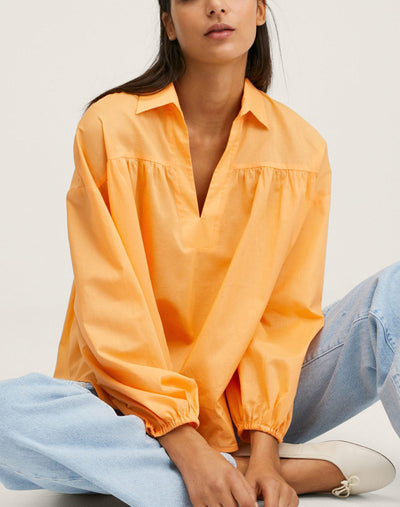 Mng -  Blusa 100% algodón