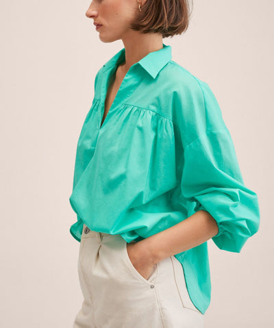 Mng -  Blusa 100% algodón
