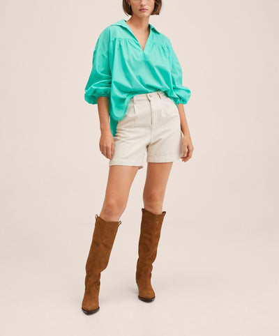 Mng -  Blusa 100% algodón