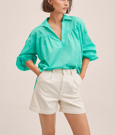 Mng -  Blusa 100% algodón