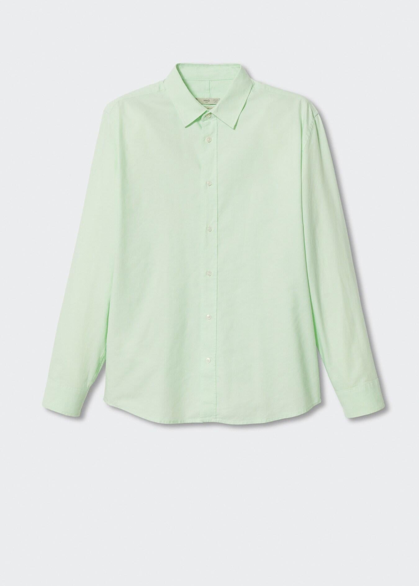 Mng - Camisa regular fit algodón