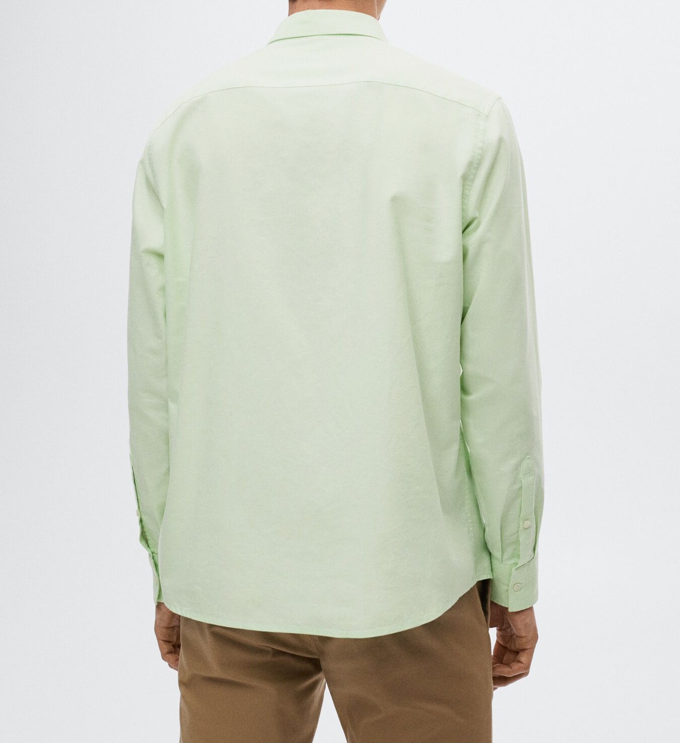Mng - Camisa regular fit algodón