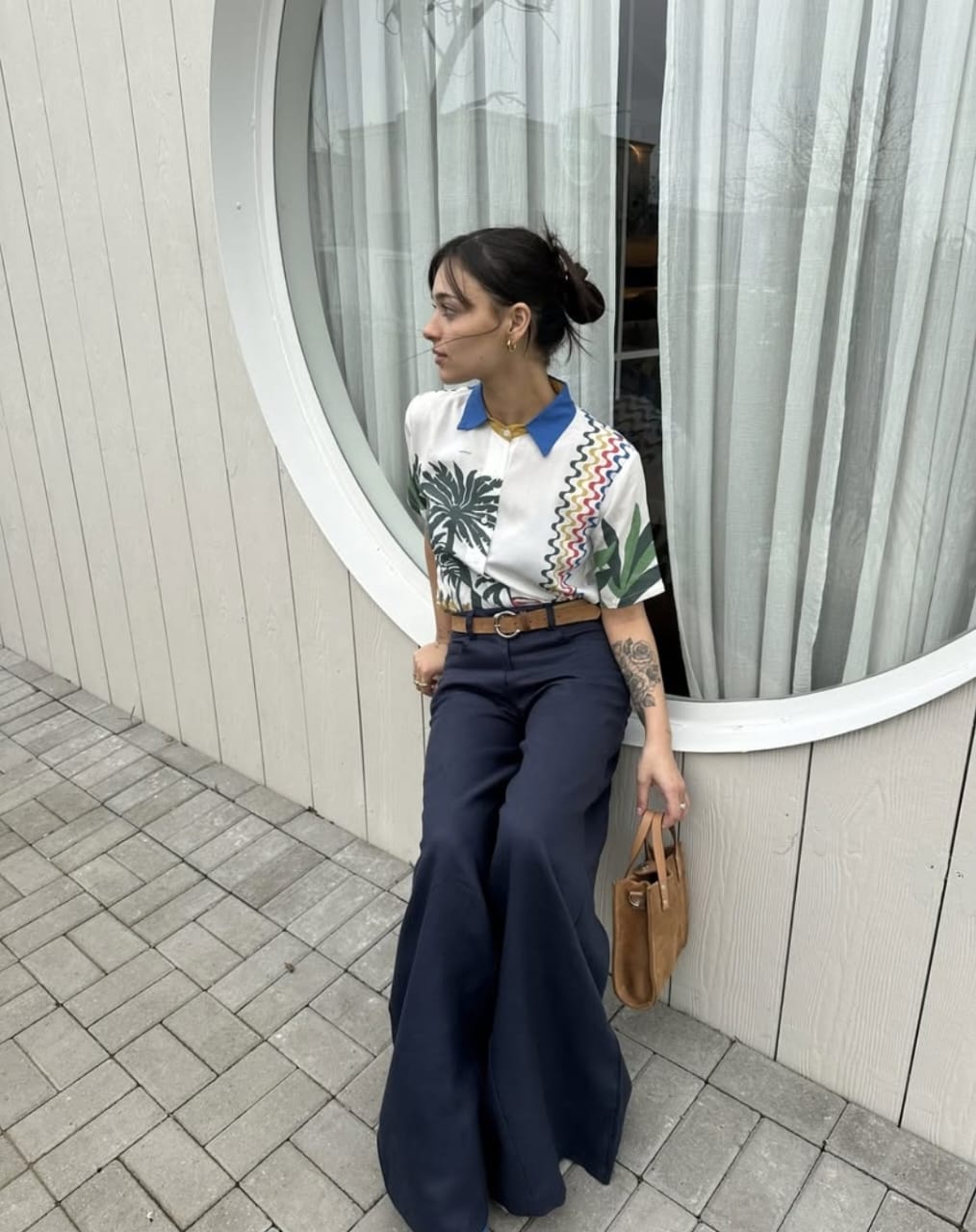 Project-White - Pantalon Cerdeña Azul