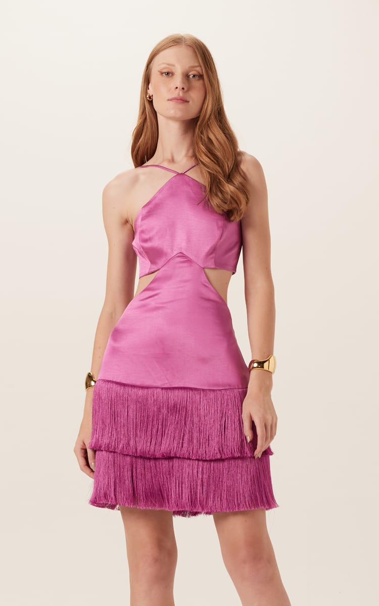 CINNTRE - Vestido con Flecos