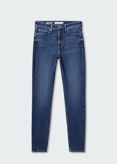 MNG- Jeans skinny tiro alto