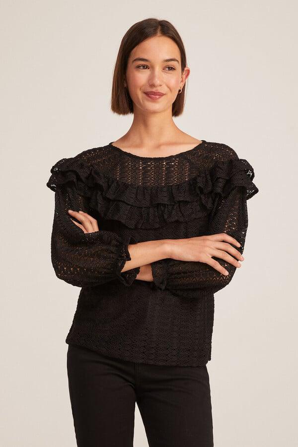Sprinfield - Blusa Volantes