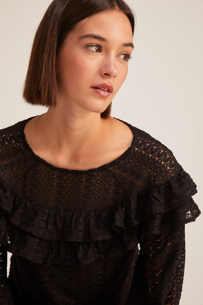 Sprinfield - Blusa Volantes