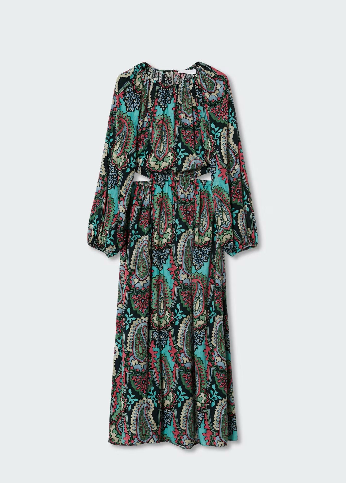 MNG- Vestido largo paisley