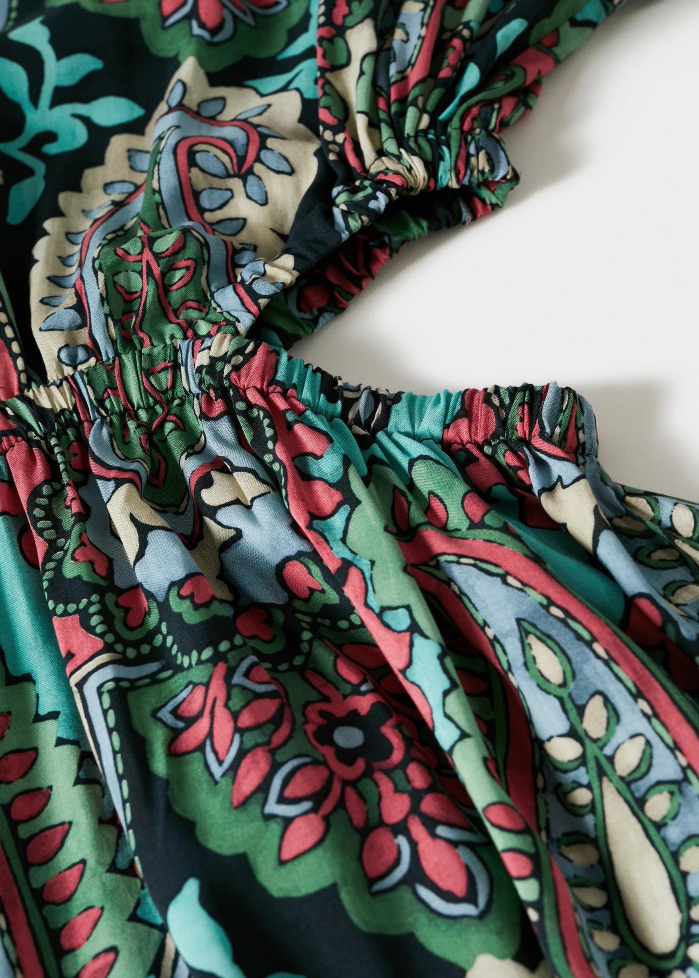 MNG- Vestido largo paisley
