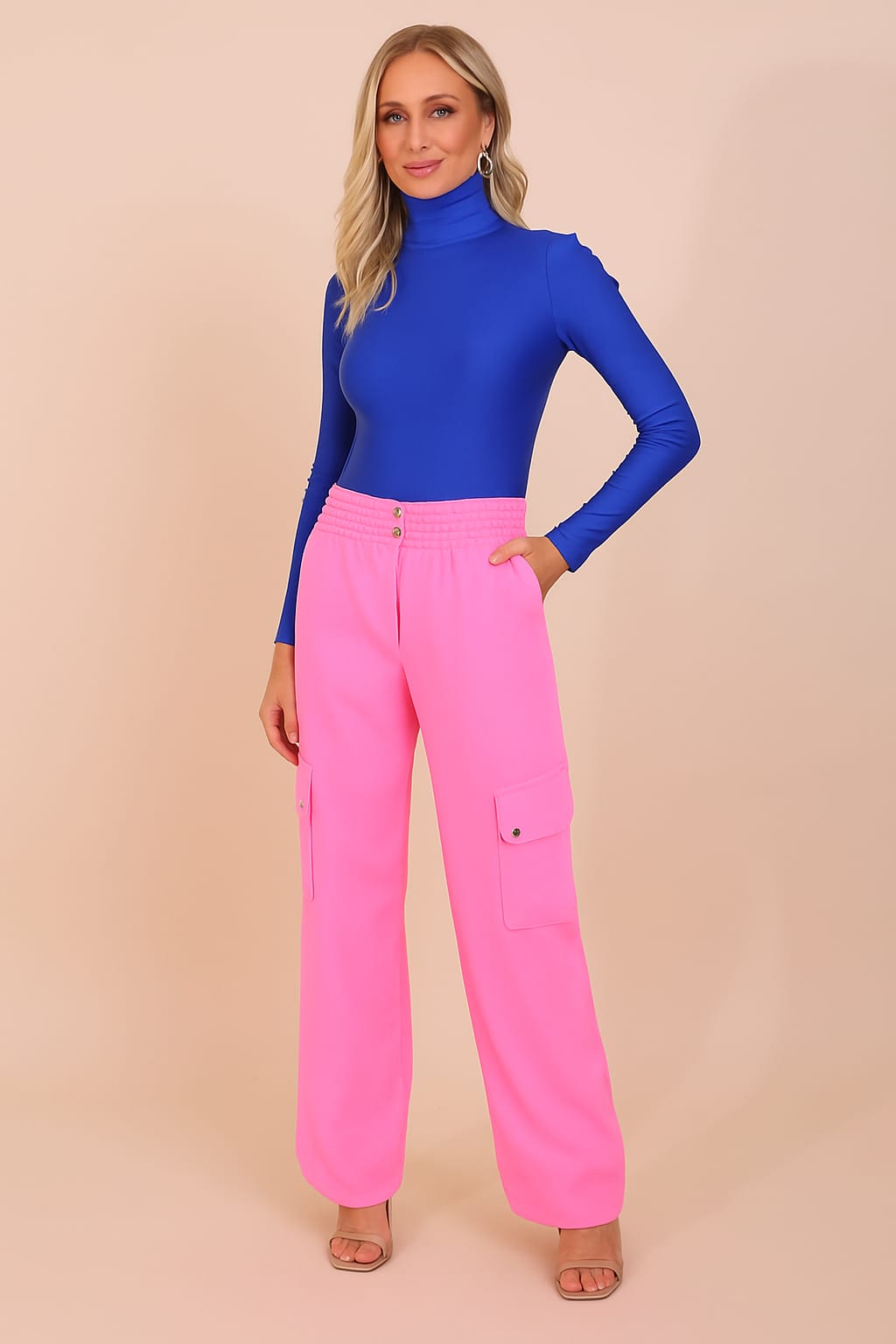 CINNTRE - Pantalon Pink Zaya