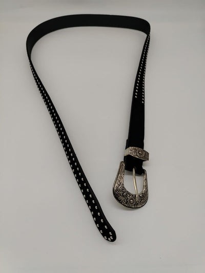 Unico - Cinturon Flor Tachas