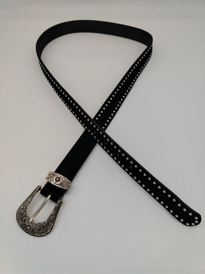 Unico - Cinturon Flor Tachas