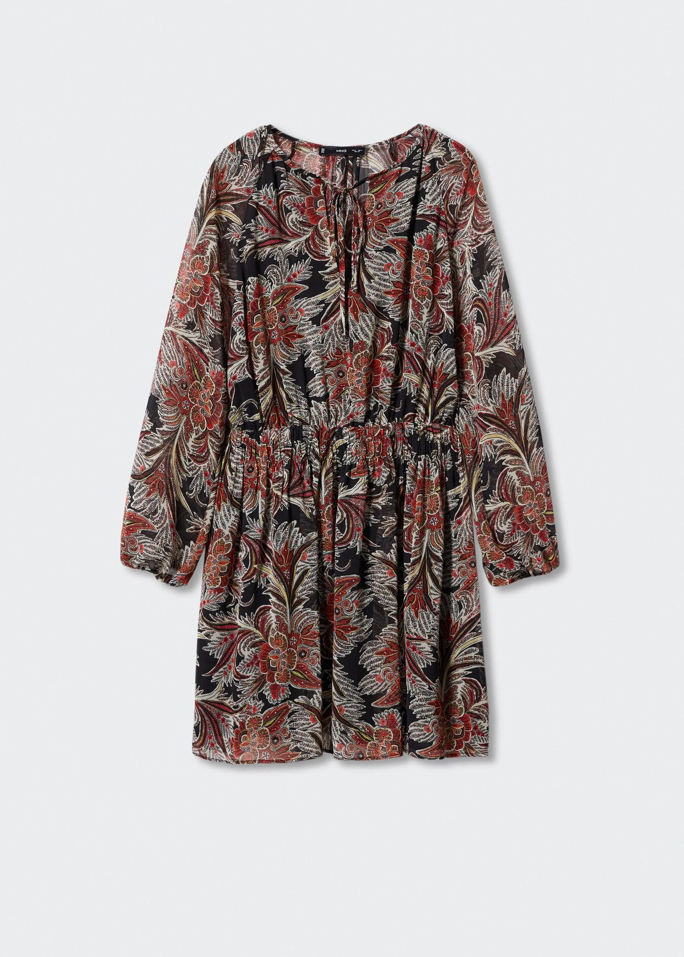 MNG - Vestido gasa floral