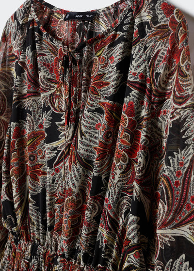 MNG - Vestido gasa floral