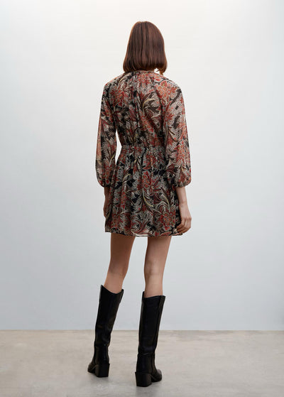 MNG - Vestido gasa floral